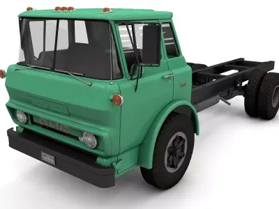 GMC Tilt Cab 1972 3D model