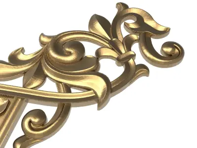  decorative pattern ready for 3D printing 3D model 364