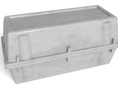 Death Star Tool Crate 1-18 scale Kenner Hasbro Free 3D print model