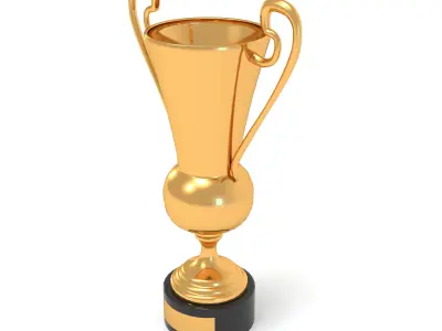 Golden Champion Cup Winner 2 3D model