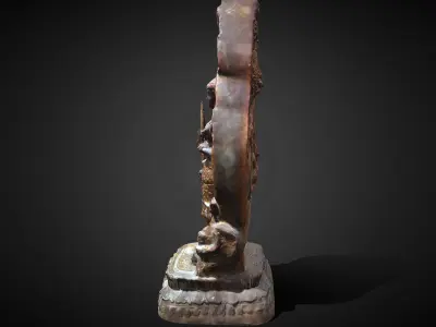 Character - Guardian God 3D model