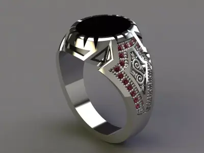 NEO MAN RING MODEL35 3D print model