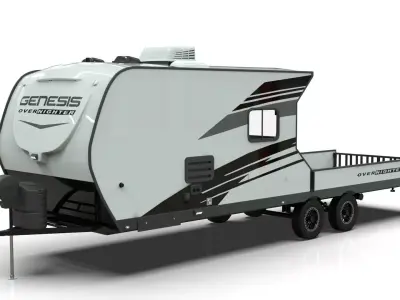 Genesis Supreme Overnighter 2025 Low-poly 3D model