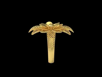 Fusion Gold Rings RAA03 3D print model