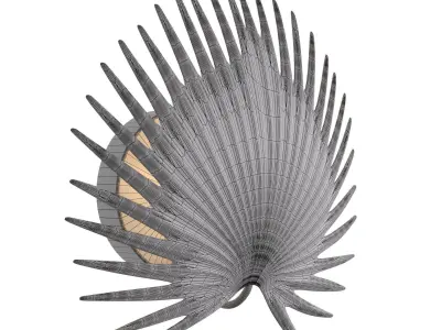 Wall Lamp Foliage 3D model