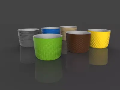 3d model of Pot holder for plants 3D print model