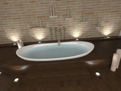 Bathroom 17 3D model