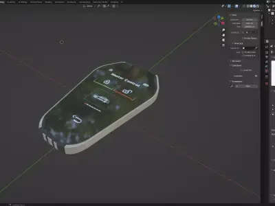 CAR KEY 09 3D model