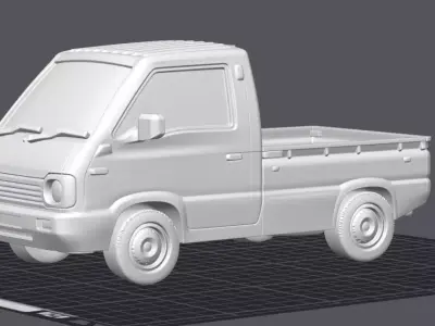 Suzuki D12 KeyTruck 3d Car Model 3D print model