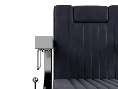 Barber Chair Hair Salon Chair 3D model