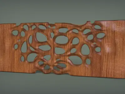 Modern Wall Decor 3D model