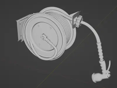 HOSE REEL 3D model