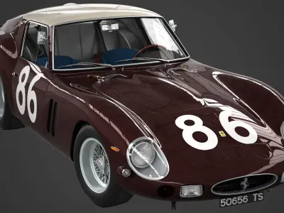 Ferrari 250 GTO - 3451GT - Complete 3D model