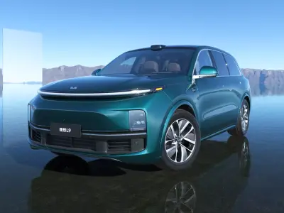 2024 Li Auto Li L9 with interior 3D model