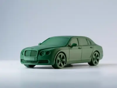 Bentley Continental Flying Spur 3D Car Model 3D print model