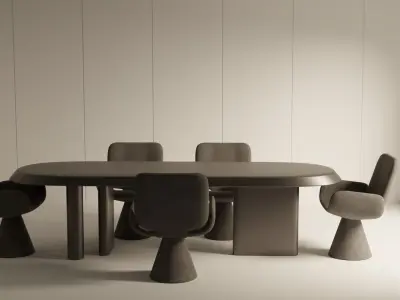Office Interior design Free 3D model