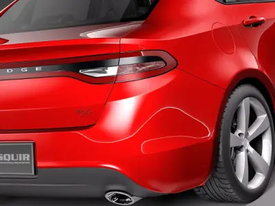 Dodge Dart 2013 3D model purchase