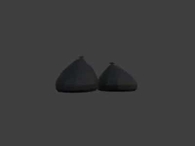 Low Poly Trash Bag Free low-poly 3D model
