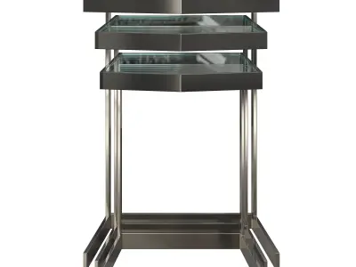 Hamilton Nesting Table By Elve Luxury  3D model