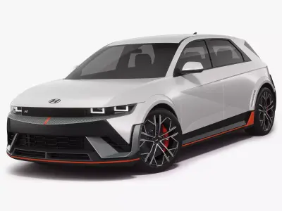 Hyundai Ioniq 5 N 2025 3D model