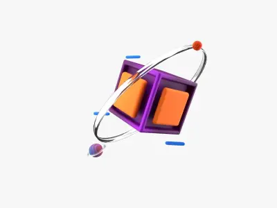 3 D Cube 3D model