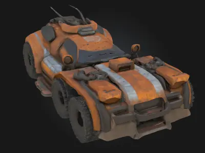 Rugged Explorer  Spirit of Adventure in Every Detail 3D model