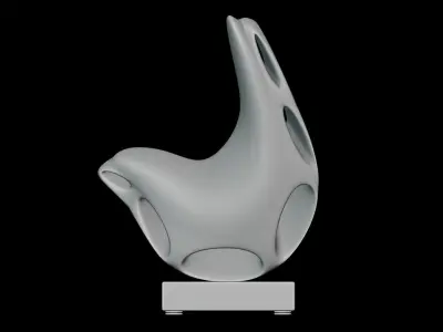 Modern Art Sculpture 3D model