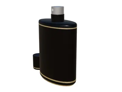 Luxury perfume bottle Low-poly 3D model