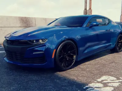 camaro 2020  3D model