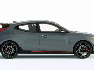 Hyundai Veloster N 2019 3D model