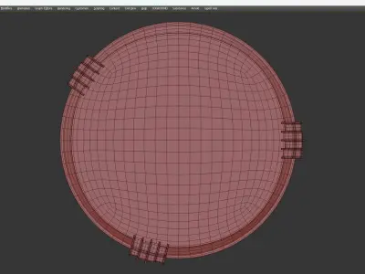 VERTIGO MIRROR Low-poly 3D model