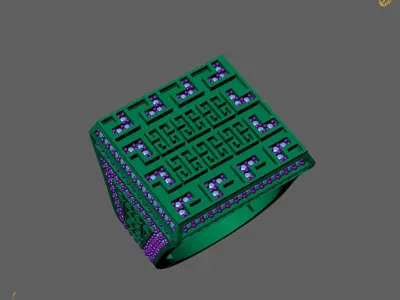 Gent Ring  3D print model