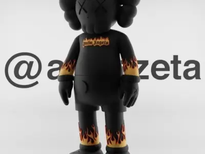 Kaws Palm Angels 3 for Print 3D print model