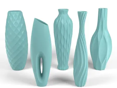 Vase Pack 3D model purchase