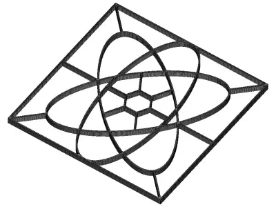 Plastic Fabulous Window Grill Toy 3D model