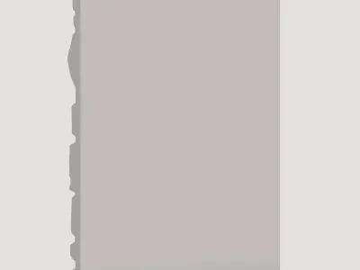 Jagged Limestone Cliff Wall Asset 3D model