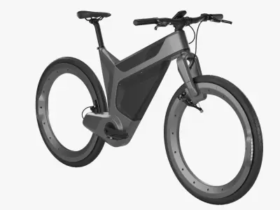 Electric bike 8 3D model