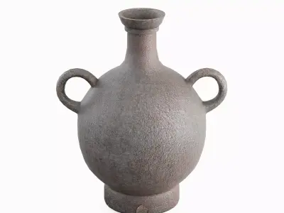 Medieval Decor Vase 02 Low-poly 3D model