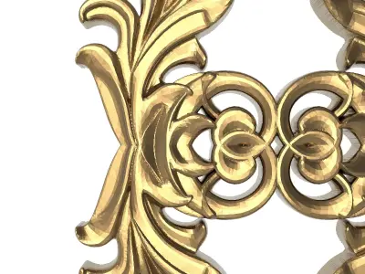  decorative pattern ready for 3D printing 3D model