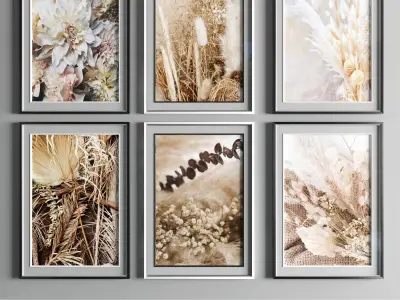 pak Art Frame 01 3D Model Collection