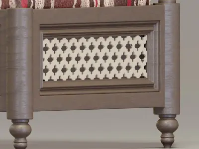 Arabic sofa 3D model