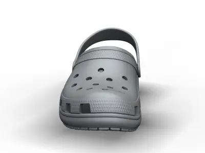 Crocs High Poly clogs 3D model