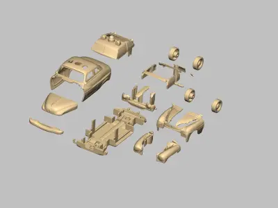 00074 Designed for 3D printing 3D print model