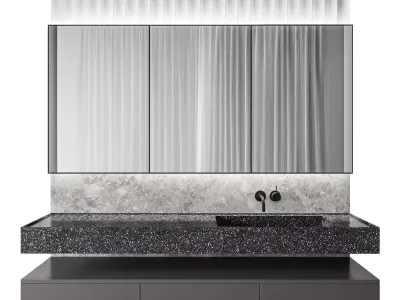Luxury Bathroom 58 3D model