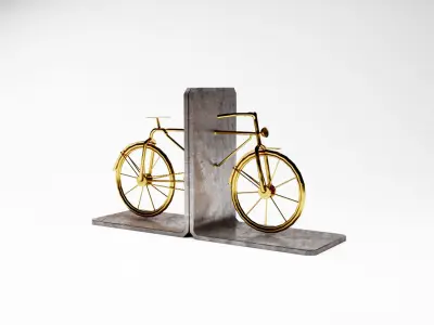 Bookend Decor Nice Bookend Low-poly 3D model