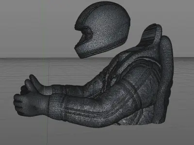 Driver Bust 3D print model