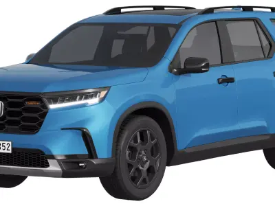 Honda Pilot 2023 3D model