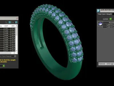 ring code 175 3D print model