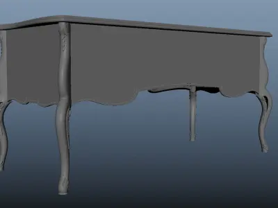 Giorgio Casa Table Low-poly 3D model