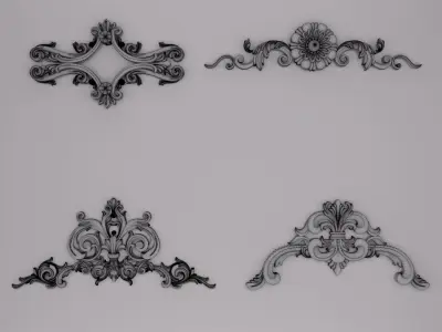 Trim Ornament 40 3D model